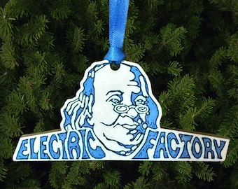 Electric Factory Jawnament Ornament
