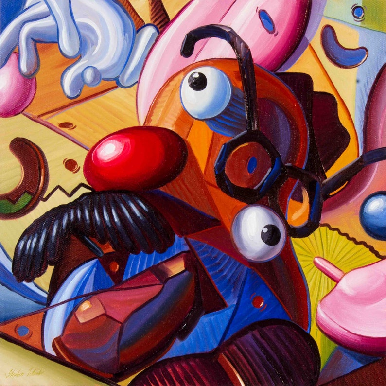 Mr. Picassohead: Inspired by Picasso and Mr. Potatohead image 1
