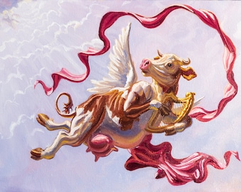 Holy Cow! No. 1: Majestic Angelic Cow