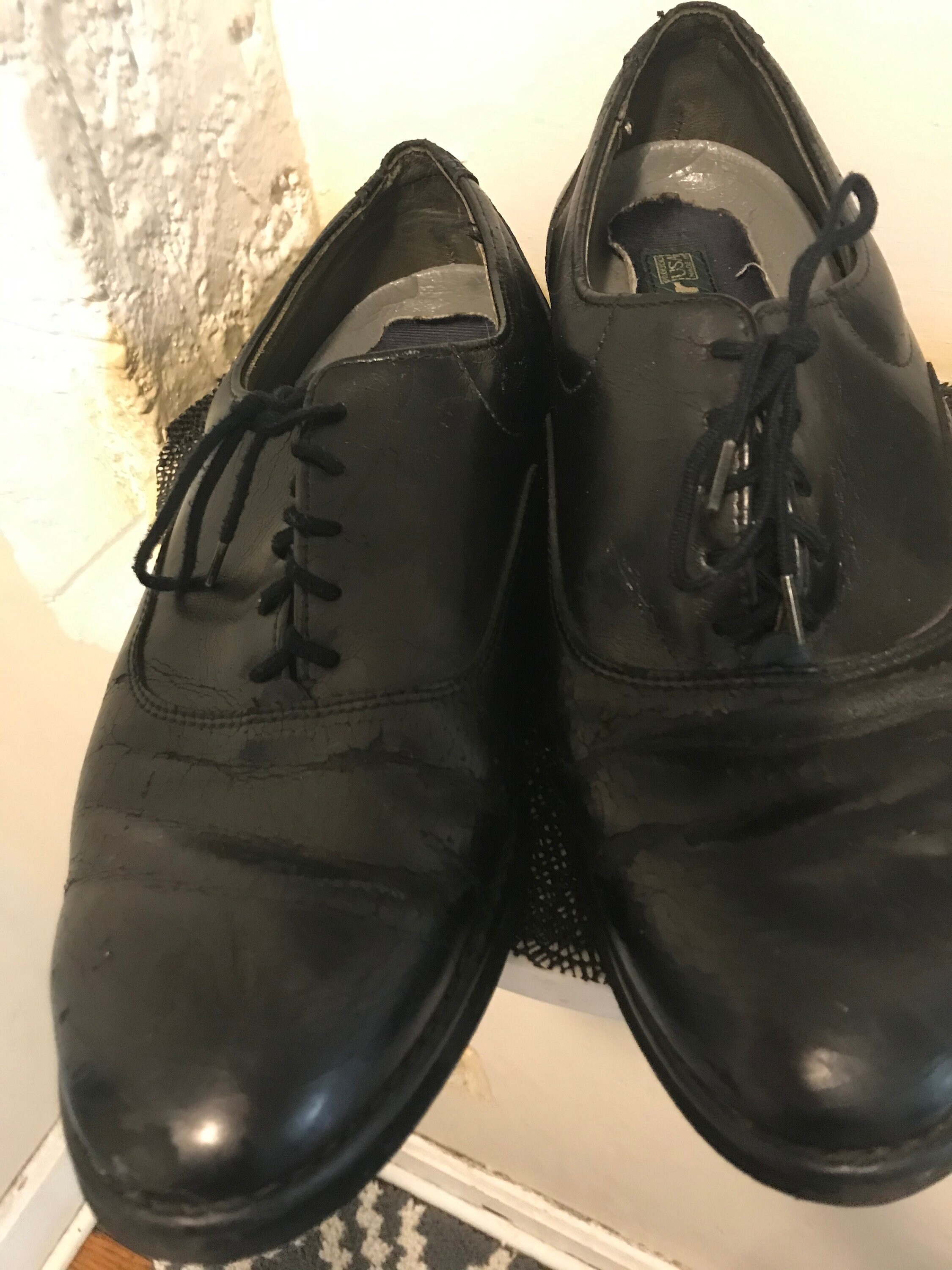 Dexter men's dress shoes black leather sz 11 | Etsy