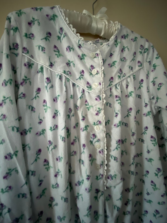 Lanz of Salzburg nightgown, vintage,  floral