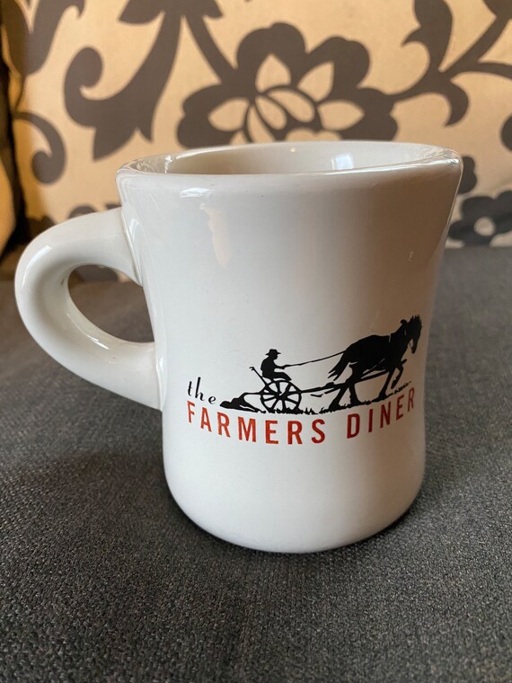 Westford China Coffee Mug With Quote Farmer's Diner Etsy