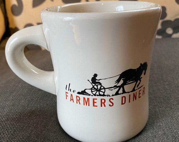 Westford China, Coffee Mug With Quote, Farmer's Diner Etsy
