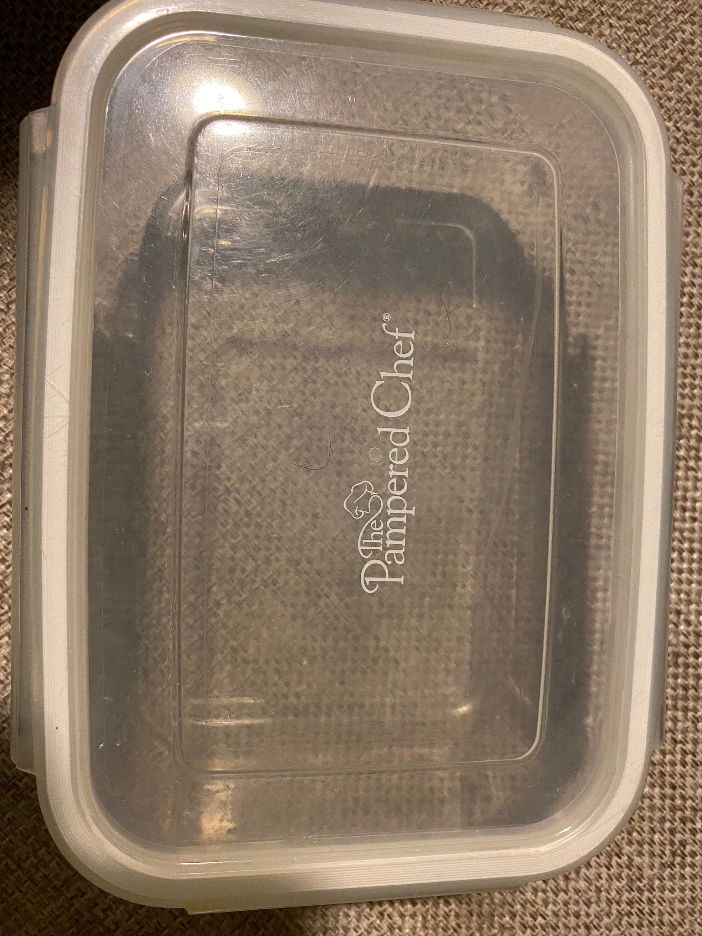 The Pampered Chef Vintage Storage Container 