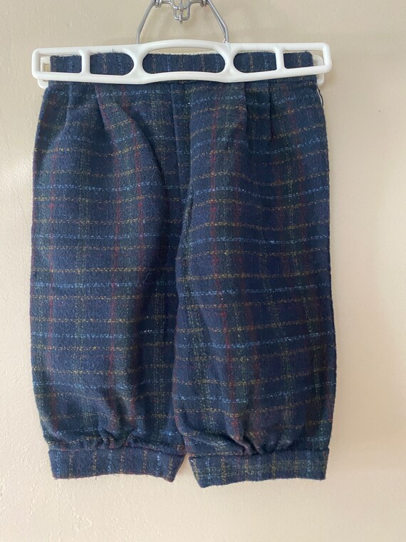 Knickers. Pants for toddler, plaid, vintage, wool… - image 6