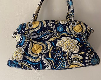 Vera Bradley double handle handbag, vintage.