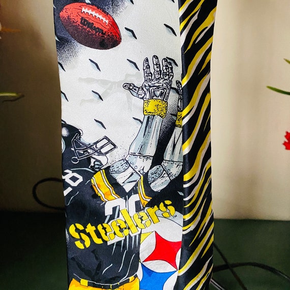 Steelers Pittsburgh necktie NFL vintage - image 4