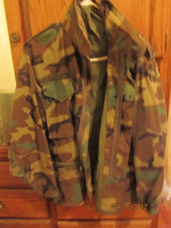 orange army fatigue jacket