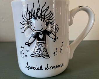 Marci/Enesco Children of the Inner Light. ceramic coffee mug. Special Someone
