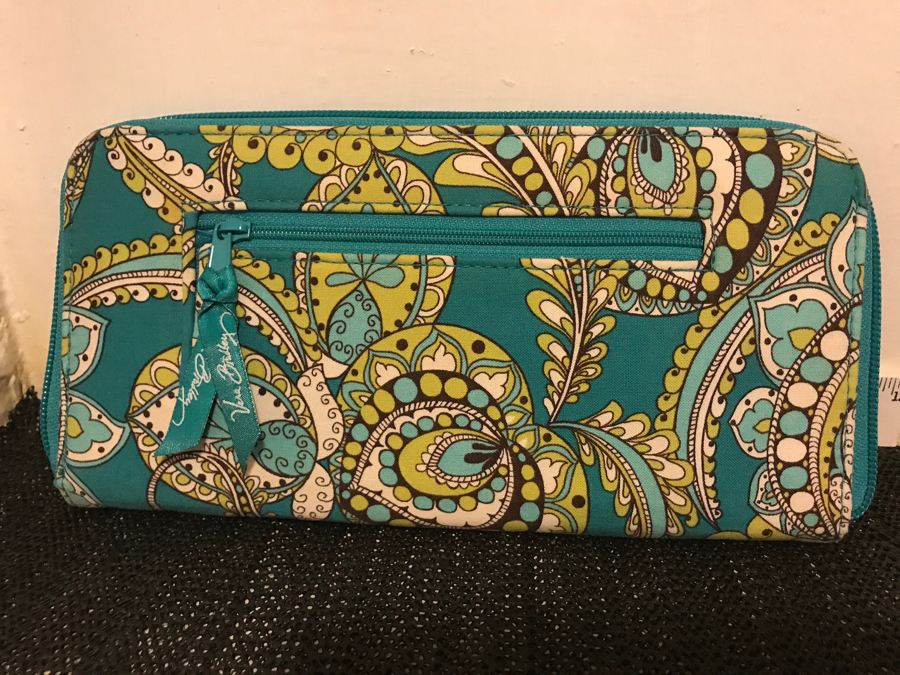 Vera Bradley passport wallet zippered vintage Etsy