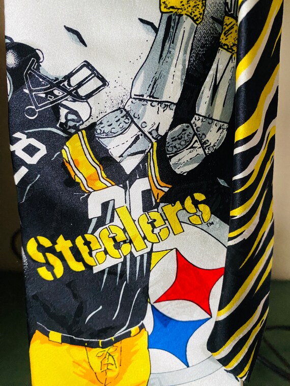 Steelers Pittsburgh necktie NFL vintage - image 3