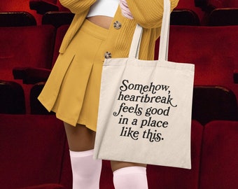 Somehow Heartbreak Feels Good In a Place Like This Canvas Tote Bag - Nicole Kidman - AMC