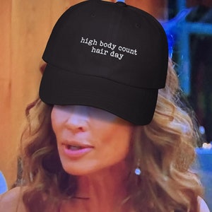 High Body Count Hair Day Embroidered Classic Dad Cap - RHOSLC