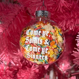 Come Ye Saints and Come Ye Sinners Ornament - TSLOMW - The Secret Lives of Mormon Wives