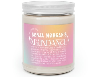 Sonja Morgan's Abundance Candle Scented Soy Candle - 9oz - 3 scents - RHONY