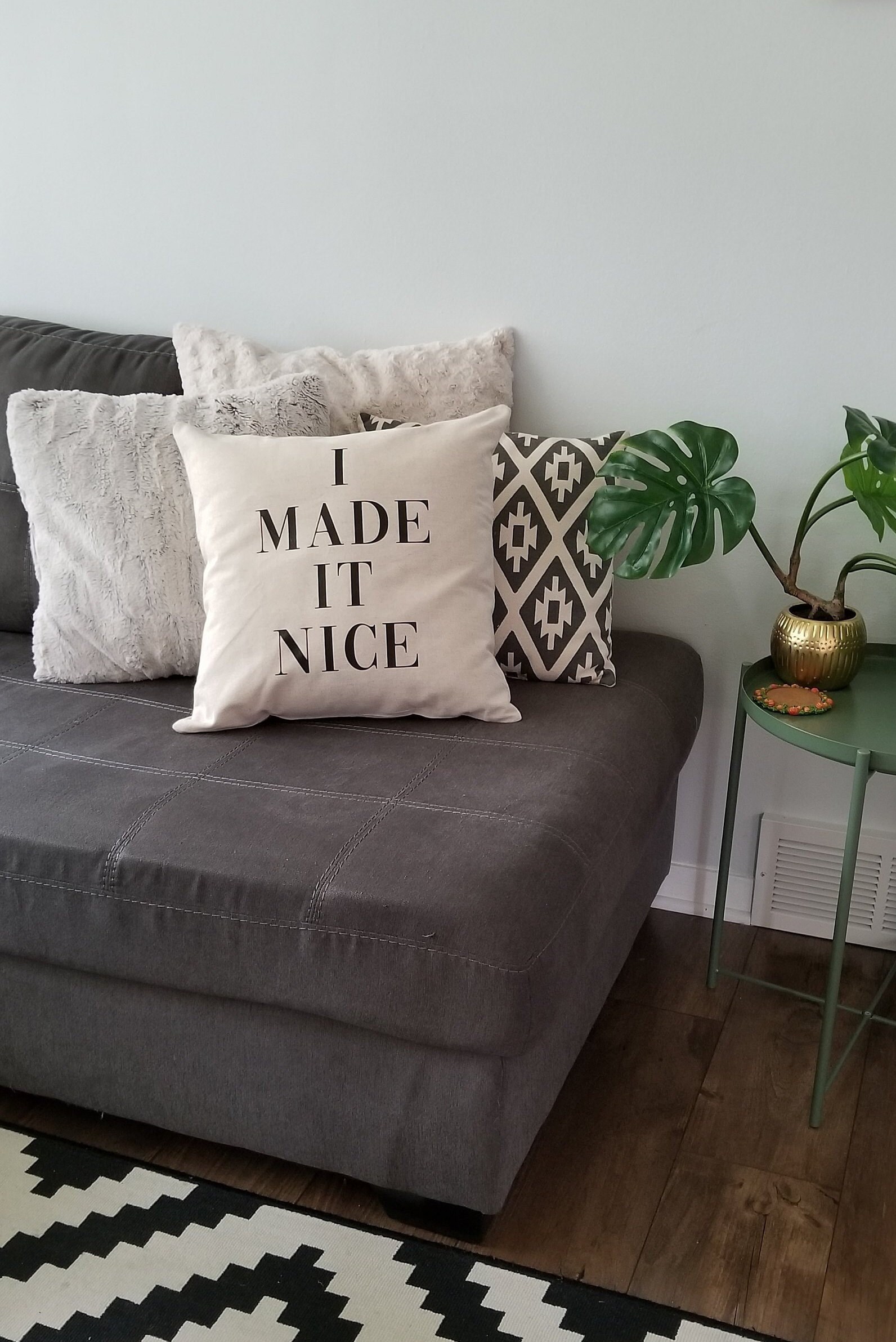 I Made It Nice Pillow Cover Real Housewives Pillow Cover Etsy