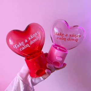 Take a Xanax Calm Down Heart Mini Candy Dispenser - RHONY - Ramona Singer