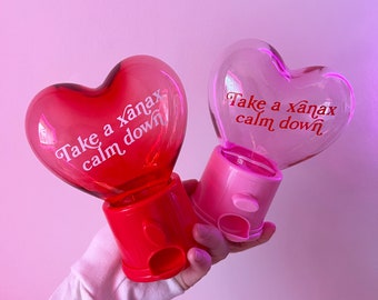 Take a Xanax Calm Down Heart Mini Candy Dispenser - RHONY - Ramona Singer