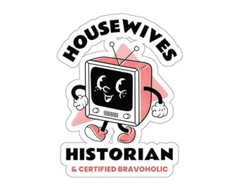 Housewives Historian Waterproof Sticker
