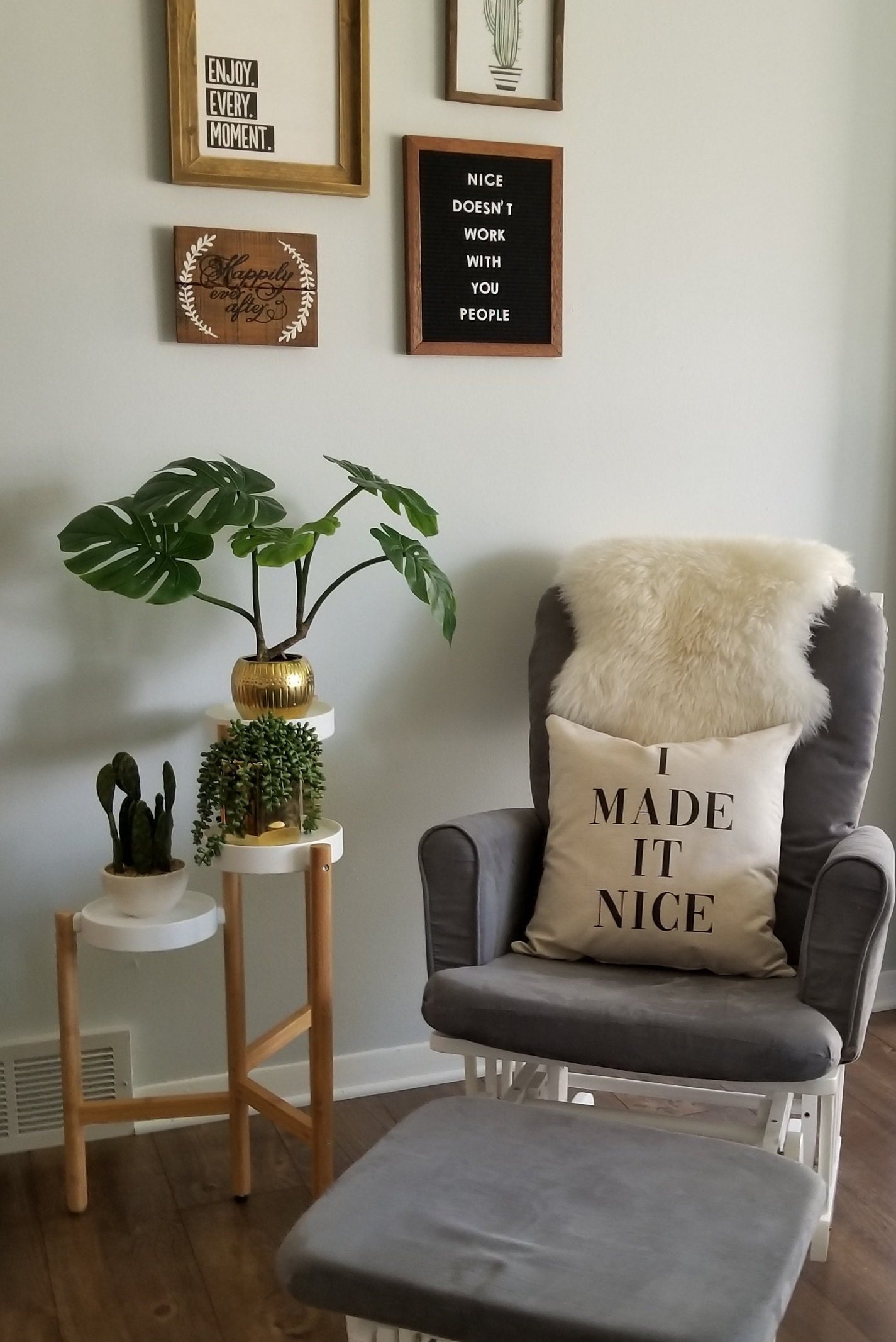 I Made It Nice Pillow Cover Real Housewives Pillow Cover Etsy