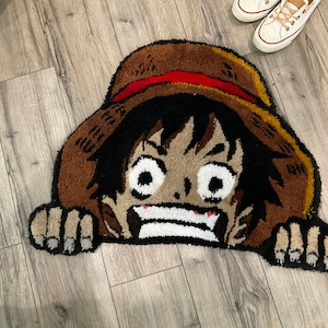 One piece puffy rug