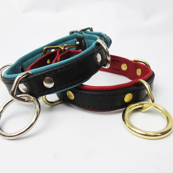 D Ring Collar - Etsy