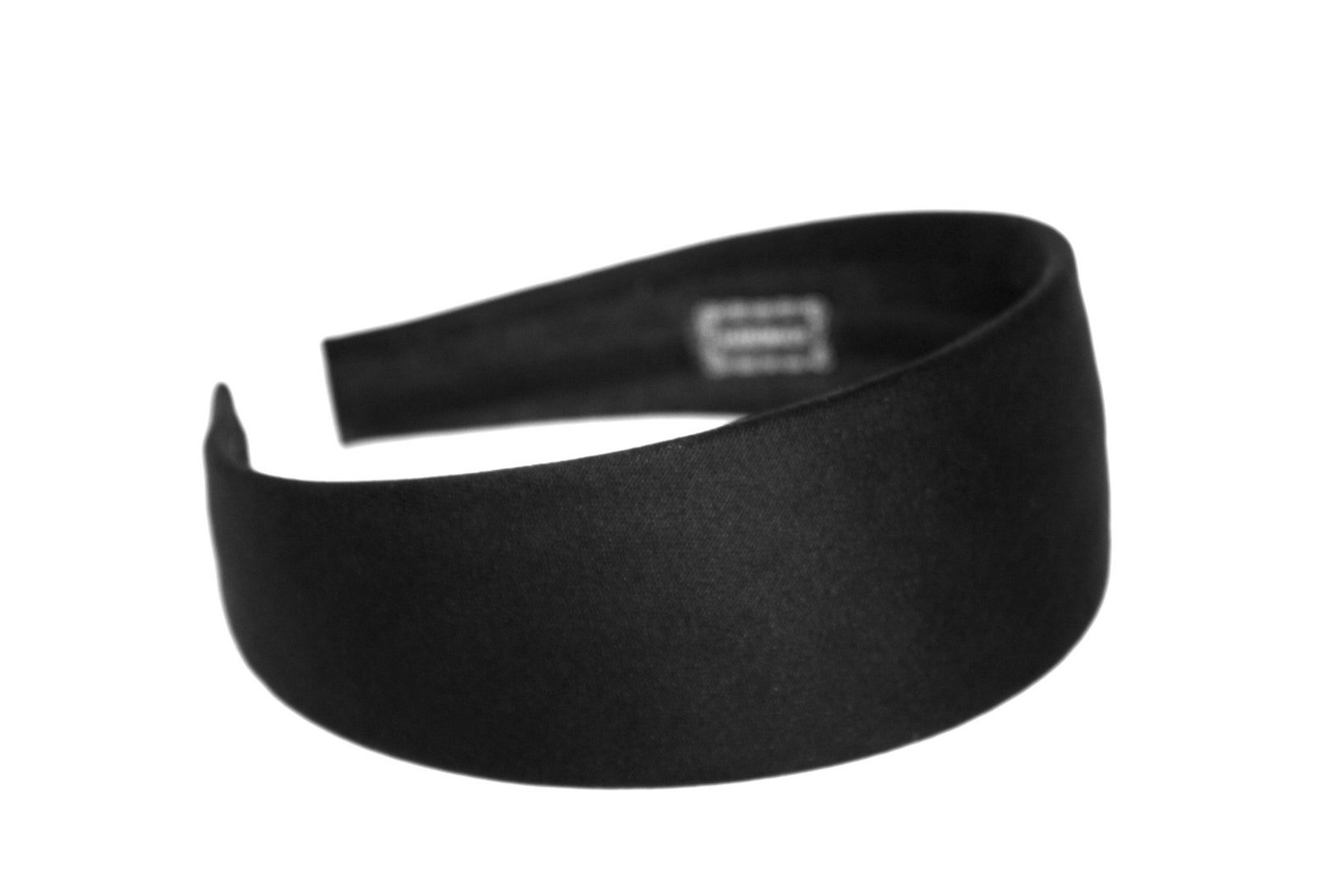 Black cotton headband 2 inch fabric headband black head scarf Etsy