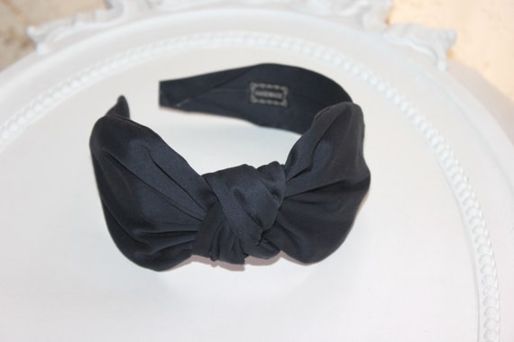 top knot bow headband