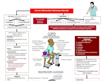 COPD Overview/Ventilation/Asthma/COPD/TB/Pneumonia/Nursing School/ Nursing Study Guide/Nursing Student