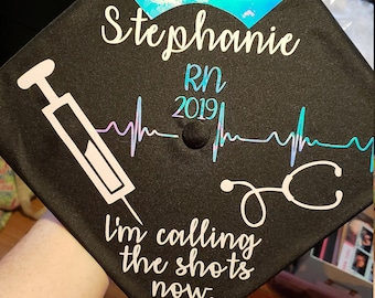 Graduation Cap Graduation Cap Decal Graduation Cap Sticker Etsy