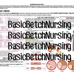 CCRN Study Guide- Cardiovascular part 1 acute coronary syndrome - nstemi - stemi