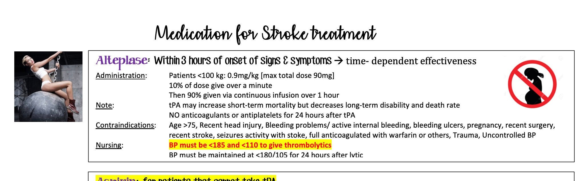 Drugs for Stroke /neuro/seizure/drugs/ Nursing School/ Nursing - Etsy