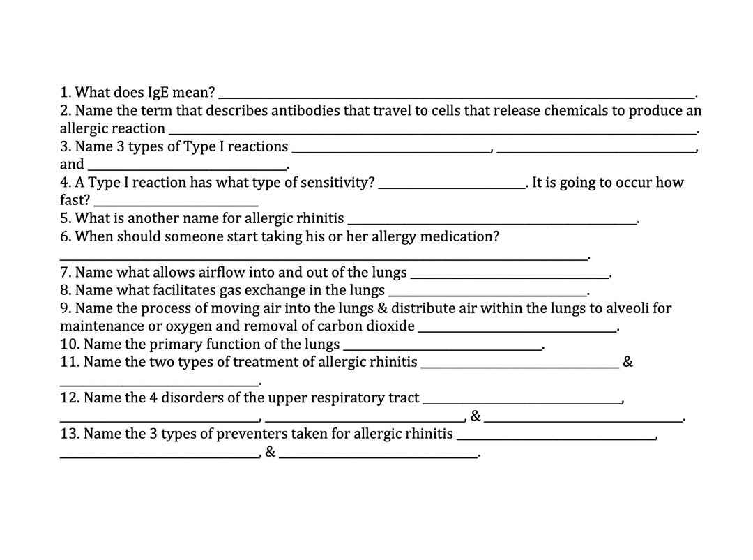 Ventilation Quiz With Answers/ventilation/asthma/copd/tb/pneumonia