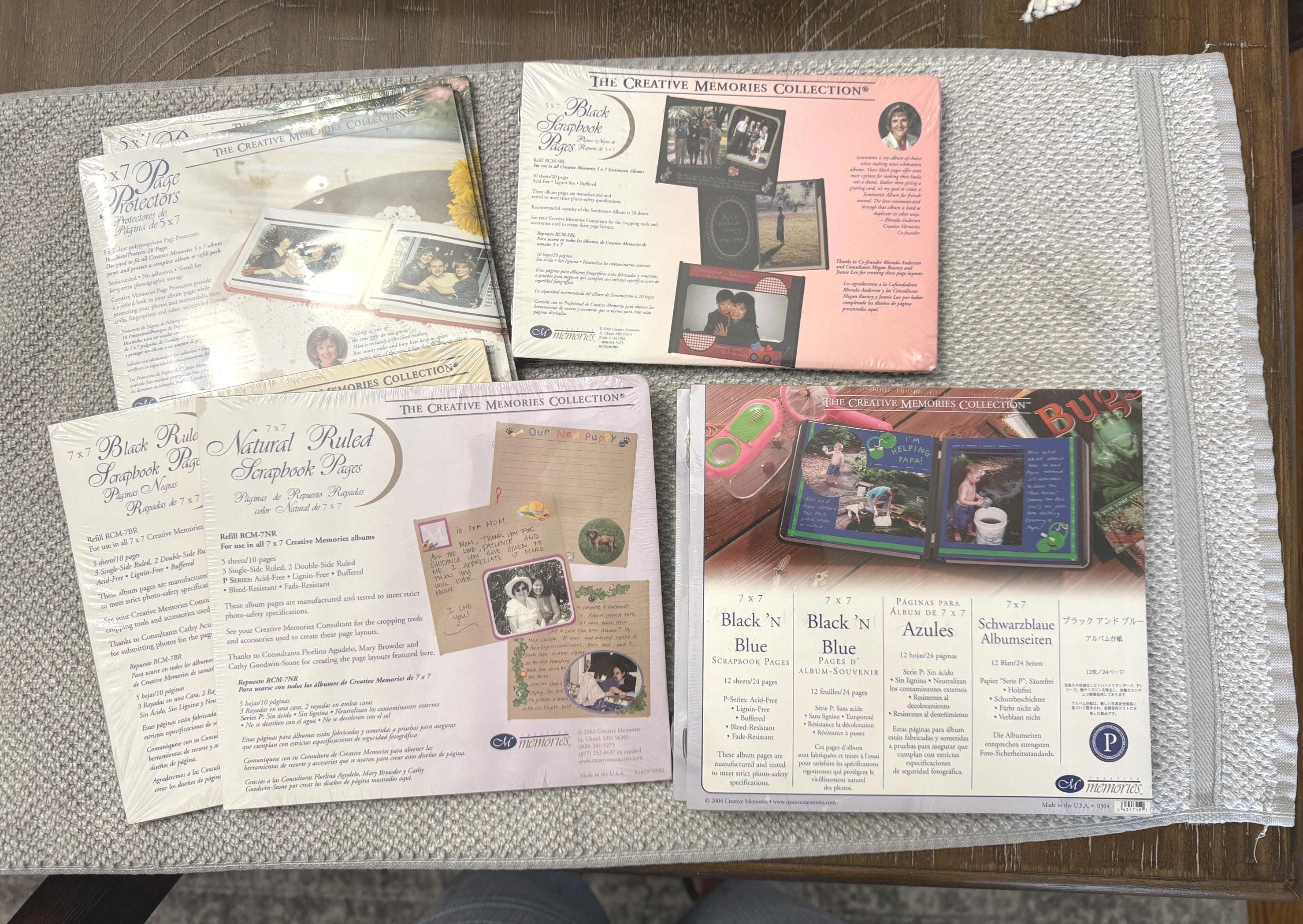 Creative Memories 7x7 Protectors - Etsy