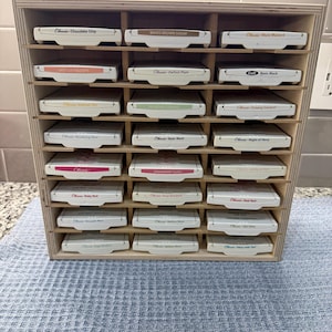 Stamp &#39;n Storage stempelkussenhouder, kaarten maken, scrapbooking, stempelkussen, stempelkussenhouder, opbergen, knutselspullen, journaling, knutselen