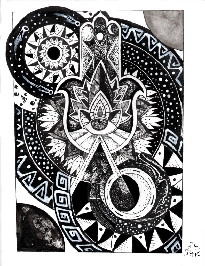 Sacred Hands of Hamsa