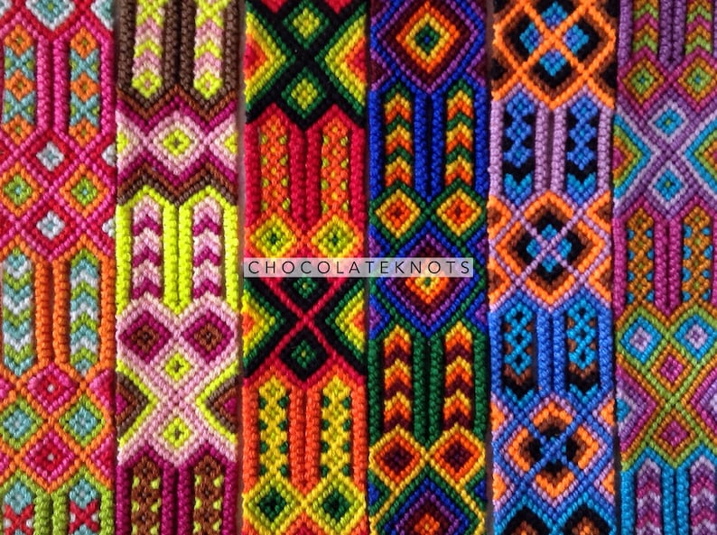 Double Border \u2022 Handmade Friendship Bracelets