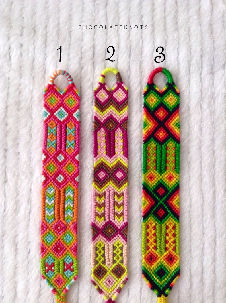 Double Border \u2022 Handmade Friendship Bracelets