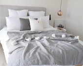 FREE SH Moroccan pom pom blankets, moroccan throw blankets, coverbed, cotton blankets,handmade blanket, gray berber blanket,moroccan bedding