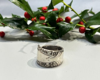 Vintage Sterling Silver Spoon Ring