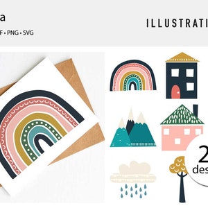 Panorama - SVG Cut Files, For Cricut, For Silhouette, ai, dxf, eps, pdf, png