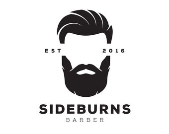 Barbershop Hair Logo - Etsy Australia Barbershop Hair Logo - Etsy Australia