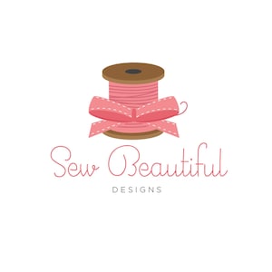 Logo Design,  Logo, Custom Logo Design, Vintage logo, Thread Logo, Clothing company logo, Sewing Logo, Alterations Logo, Seamstress Logo