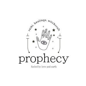 Logo Design, Premade Logo, witch logo, Healing Logo,, occult Logo, Spiritual Branding, witch logo, hand logo, moon logo, evil eye logo,