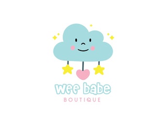 Logotypdesign, Logotypdesign, Anpassad logotypdesign, Företagslogotyp, Logotyp, Babyföretagslogotyp, Babybutikslogotyp, Babyföretagsvarumärke, Barnlogotyp