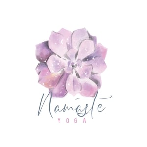 Succulent Logo, Logo Design, Floral Logo, Logo Design, Yoga Studio Logo, Business Logo, Wellness Logo, Yoga Logo, Branding Logo,