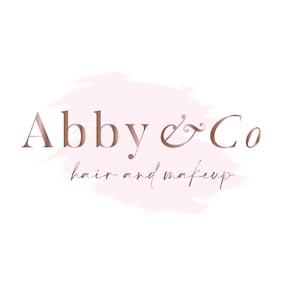 Logo Design,  Logo Design, Custom Logo Design, Business Logo, Logo, Hair stylist Logo,  Hair and Makeup Logo, Rose Gold Logo, Boss Babe Logo