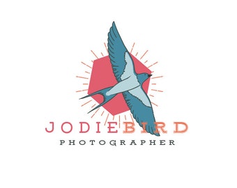 Premade Logo, Bird Logo, Logo Design, Vintage Logo, Custom Logo Design, Bird Logo, Business Logo, Branding Logo, Logo Design,