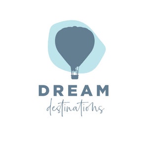 Logo Design,  Logo Design, Custom Logo Design, Business Logo, Travel Logo, Travel Agent Logo, Hot Air Balloon Logo, Travel Branding,