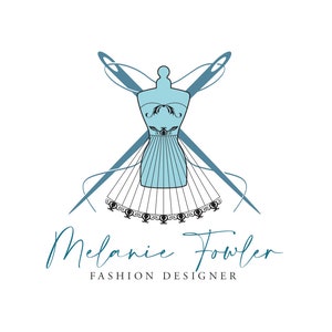 Logo Design,  Logo, Custom Logo Design, Vintage logo, Thread Logo, Clothing company logo, Sewing Logo, Alterations Logo, Seamstress Logo